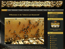 Tablet Screenshot of bienenvolk.ch